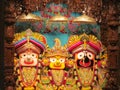 Lord Jagannath Baldev and Subadhra IDOLS at ISKCON Pune