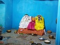 Lord Jagannath statue in my village temple