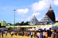 Lord Jagannath Temple in Puri, Odisha, India Royalty Free Stock Photo