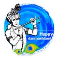 Lord Krishana in Happy Janmashtami