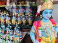 Lord Krishna Statue, Janmashtami, Festival, Hindu, Chennai, TamilNadu, India Royalty Free Stock Photo