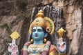 Lord krishna statue ramayana cave Malaysia