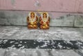 Lord Lakshmi and Ganesh statues