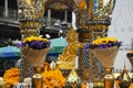 Lord Maha Phrom Brahma Erawan Shrine for thai people and foreign travelers travel visit praying blessing wish on Ratchaprasong