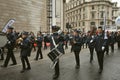 The Lord Mayor show in London 2019 with The London Massed Bugle Band