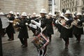 The Lord Mayor show in London 2019 with Royal Marines Marching Band