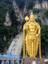 Lord Murugan Statue in Batu Cave, Malaysia