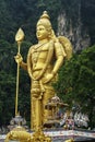 Lord Murugan Statue Batu Caves Royalty Free Stock Photo