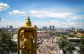 Lord Murugan statue in Batu Caves, Kuala Lumpur, Malaysia Royalty Free Stock Photo