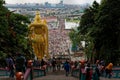 Lord Murugan Statue, Batu caves, Kuala Lumpur, Malaysia. Royalty Free Stock Photo