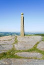 Lord Nelsons monument high on Birchen Edge Royalty Free Stock Photo