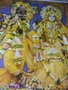 Lord Radha  Krishna in Mayapur Royalty Free Stock Photo