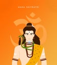 Lord Shiv in Maha Shivaratri Creative Post