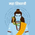 Lord Shiv in Maha Shivaratri Social Media Post