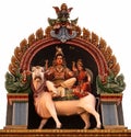 Lord Shiva with his wife Parvati