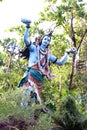 Lord shiva statue at Gupta Vrindavan in Puri, Odisha, India. Royalty Free Stock Photo