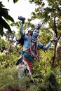 Lord shiva statue at Gupta Vrindavan in Puri, Odisha, India. Royalty Free Stock Photo