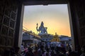 Lord Shiva statue of Murudeshwar Royalty Free Stock Photo