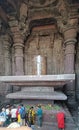 Lord Shiva Statue & x28;Shivling& x29; in Bhojeshwar Shiva Temple , Bhojpur, Madhya Pradesh, India