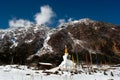 Lord Shiva Temple at Yumthang Royalty Free Stock Photo