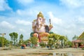 The Lord of Success Giant Pink Ganesha in Thailand