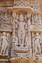 Lord Sun's statue at Modhera Sun Temple, Gujarat