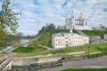 The Lord Transfiguration Cathedral In Vitebsk Royalty Free Stock Photo