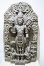 Lord Vishnu Chakradhari Standing form Idol India Royalty Free Stock Photo