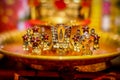 Lord Vishu Balaji Chakra Symbol - Shanku Chakra Namam Lord Vishnu Balaji Auspicious Holy Symbol for Divine Temple