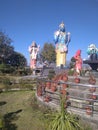 The lords sani dham famous statue in India Dehradun Uttarakhand