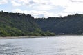 Loreley rock seen from Sankt Goarshausen, north east side