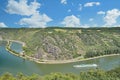 Loreley Rock at Rhine River,Rhineland-Palatinate,Germany