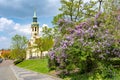 Loreta monastery in spring, Prague, Czech Republic Royalty Free Stock Photo