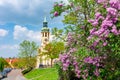 Loreta monastery in spring, Prague, Czech Republic Royalty Free Stock Photo