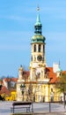 Loreto, Czech: Loreta, Marian pilgrimage site with the Baroque Church of the Nativity in Hradcany, Prague, Czech Royalty Free Stock Photo