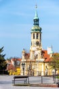 Loreto, Czech: Loreta, Marian pilgrimage site with the Baroque Church of the Nativity in Hradcany, Prague, Czech Royalty Free Stock Photo