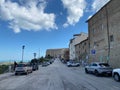 Basilica sanctuary of the Holy House , Loreto, sacred place in the province of Ancona in the Marche, Italy Royalty Free Stock Photo