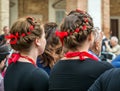 LORETO, Italy - juli 16, 2016 - International review of sacred music in the square of the Sanctuary of the Holy House of Loreto, M