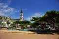 Loreto, Peru - September 06, 2013: The city of Yurimaguas is one of the main cities in the northern jungle of Peru