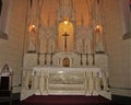 Beautiful Alter in Loretto Chapel in Santa Fe, New Mexico