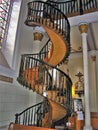 Loretto Chapel Miraculous Staircase in Santa Fe, New Mexico Royalty Free Stock Photo