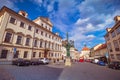 Loretto Street in summer in Prague, Czech Republic Royalty Free Stock Photo