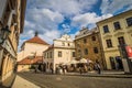 Loretto Street in summer in Prague, Czech Republic Royalty Free Stock Photo