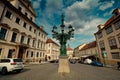 Loretto Street in summer in Prague, Czech Republic Royalty Free Stock Photo