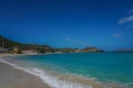 The Lorient beach on the island of Saint Barthelemy Royalty Free Stock Photo