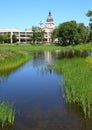 Loring park in Minneapolis Royalty Free Stock Photo