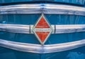 Loriol sur Drome, France - 17 September, 2022: Vintage Old Renault company logo. Royalty Free Stock Photo