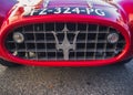 Loriol sur Drome, France - 17 September , 2022: Vintage racing car Maserati 150 S (1955) on the street