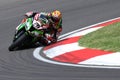 Loris Baz #76 on Kawasaki ZX-10R Kawasaki Racing Team Superbike WSBK