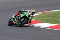 Loris Baz #76 on Kawasaki ZX-10R Kawasaki Racing Team Superbike WSBK